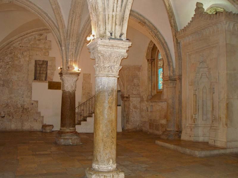 Cenacle on Mount Zion in Jerusalem.jpg