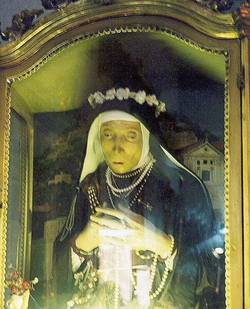 Wax mask of St Mary Frances.jpg